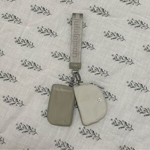 Lululemon - Dual Pouch Wristlet (Wordmark)